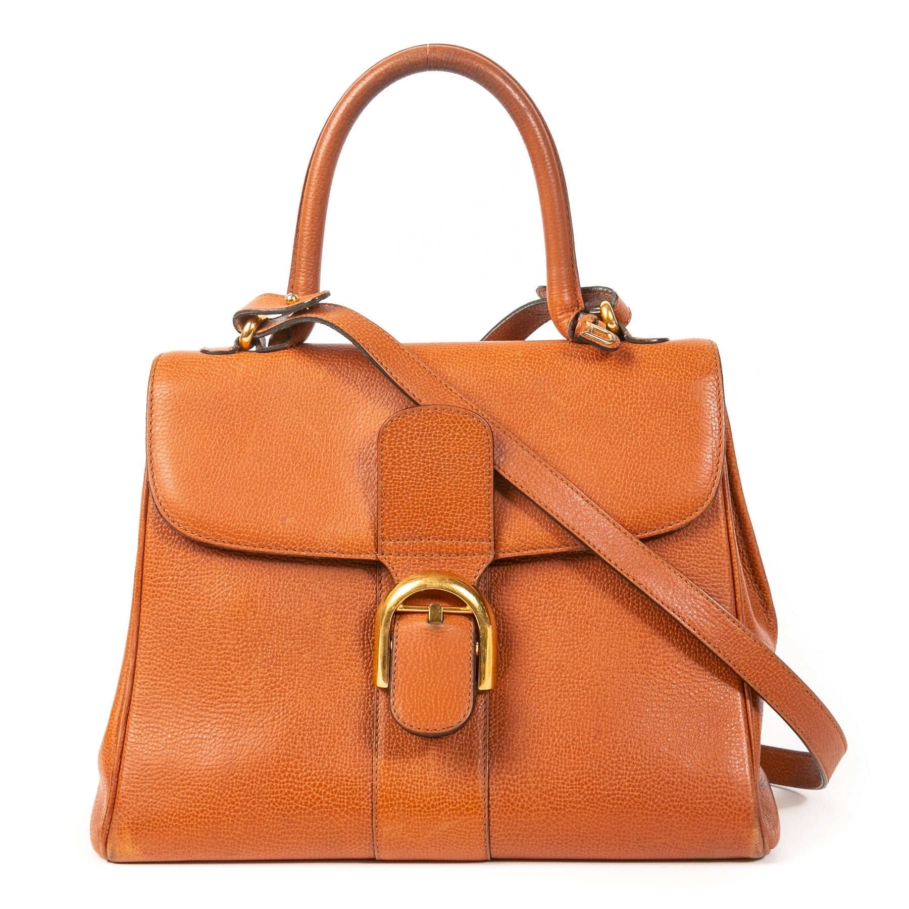 Delvaux Brillant Cognac MM + Strap kopen en verkopen aan de beste prijs