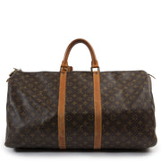 We buy and sell your authentic designer Louis Vuitton Keepall 55 Monogram