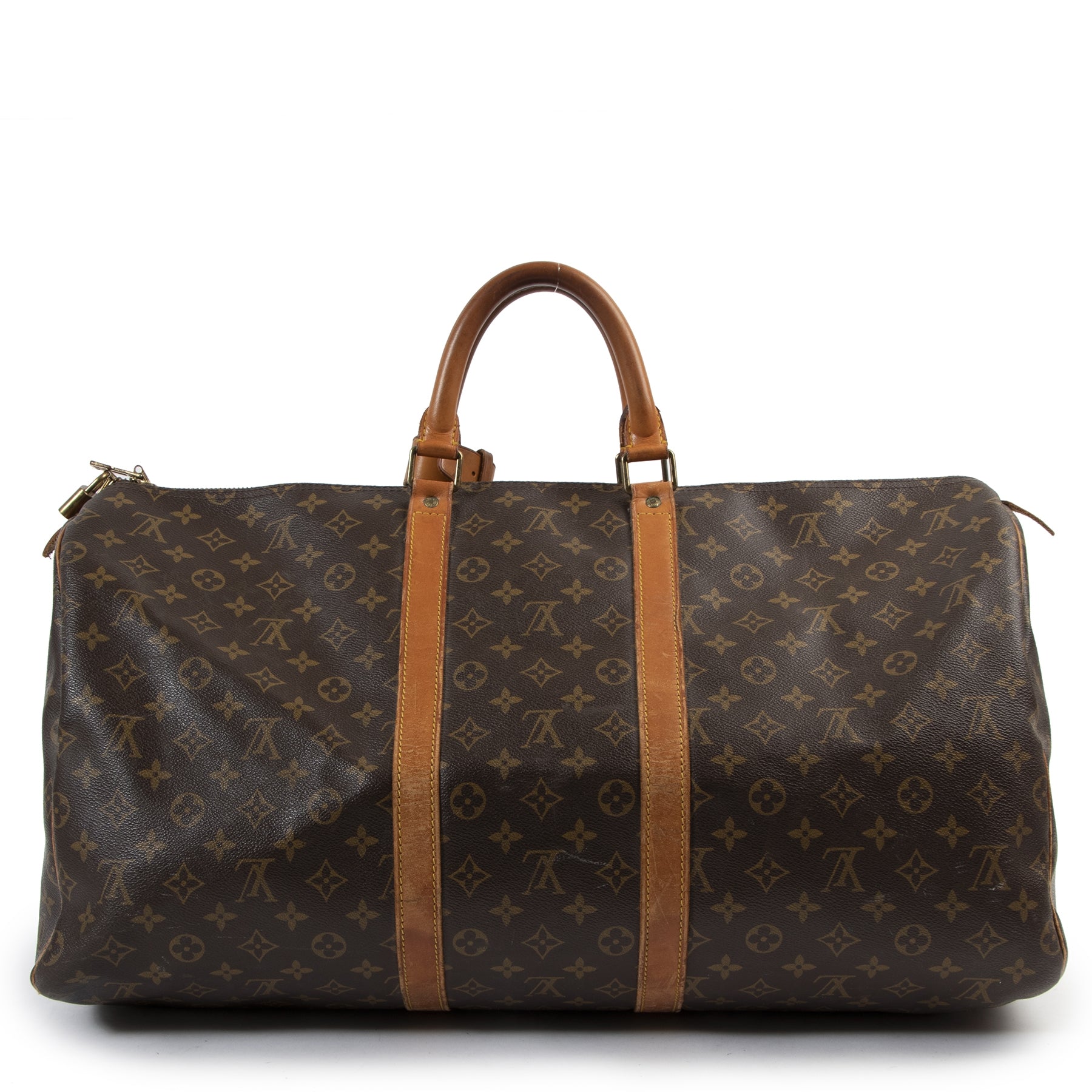 We buy and sell your authentic designer Louis Vuitton Keepall 55 Monogram