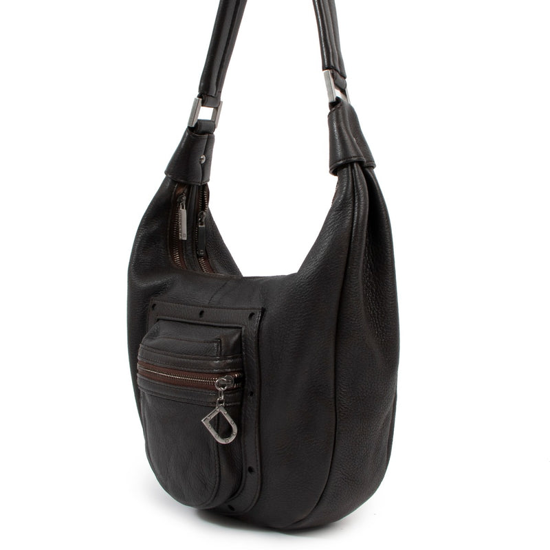 Delvaux Le Pauline PM Café Cerf Shoulder Bag