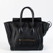 Shop 100% authentic second hand Celine Black Smooth Calf Mini Luggage Bag on Labellov.com
