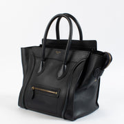 Shop 100% authentic second hand Celine Black Smooth Calf Mini Luggage Bag on Labellov.com