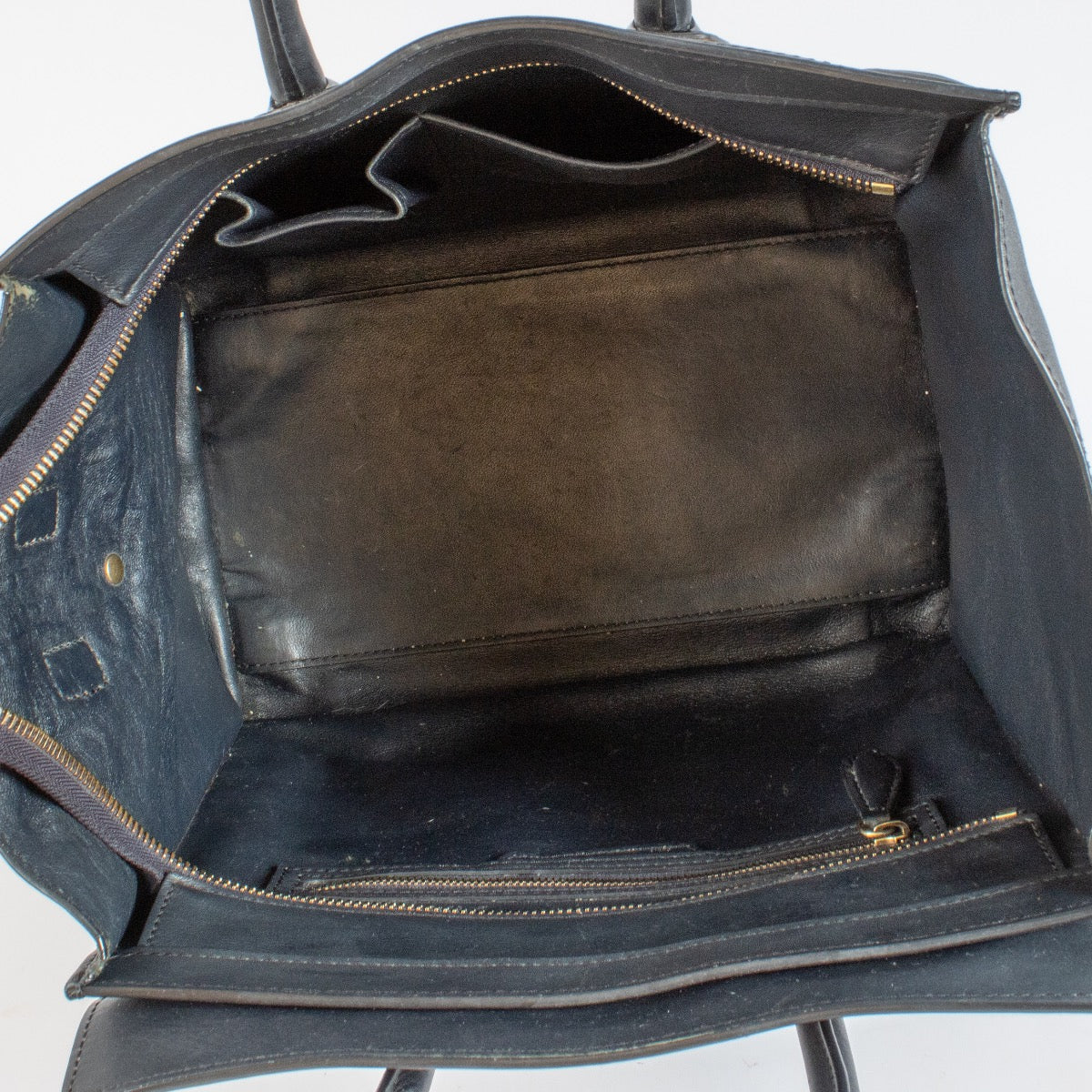 Shop 100% authentic second hand Celine Black Smooth Calf Mini Luggage Bag on Labellov.com