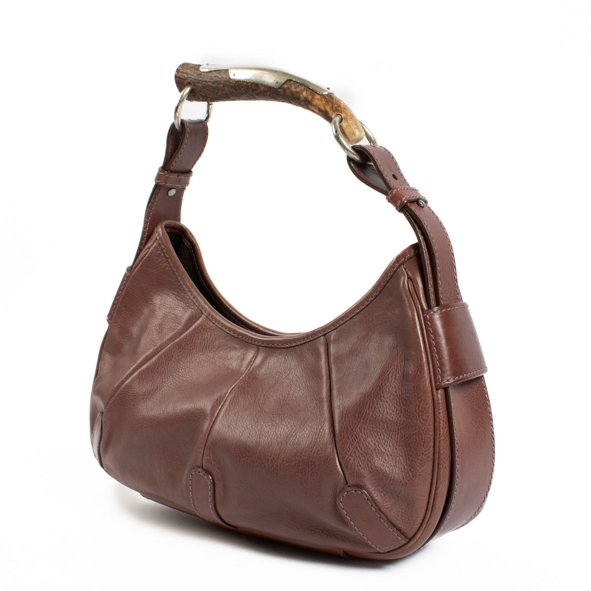 buy 100% authentic pre loved Saint Laurent Burgundy Small Mombasa Bag on Labellov.com