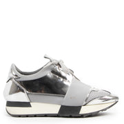 Balenciaga Race Runner Silver Sneakers for the best price at Labellov secondhand luxury