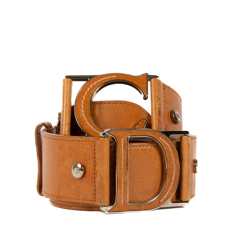 Shop 100% authentic secondhand Christian Dior Camel CD Vintage Belt on Labellov.com