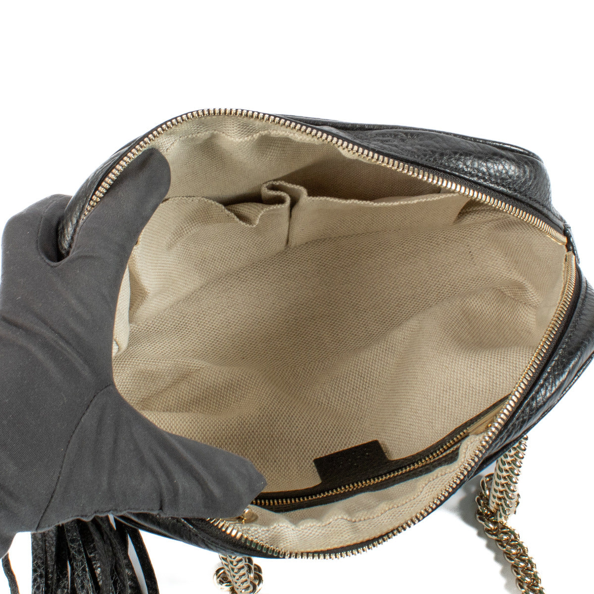 Gucci Black Soho Shoulder Bag