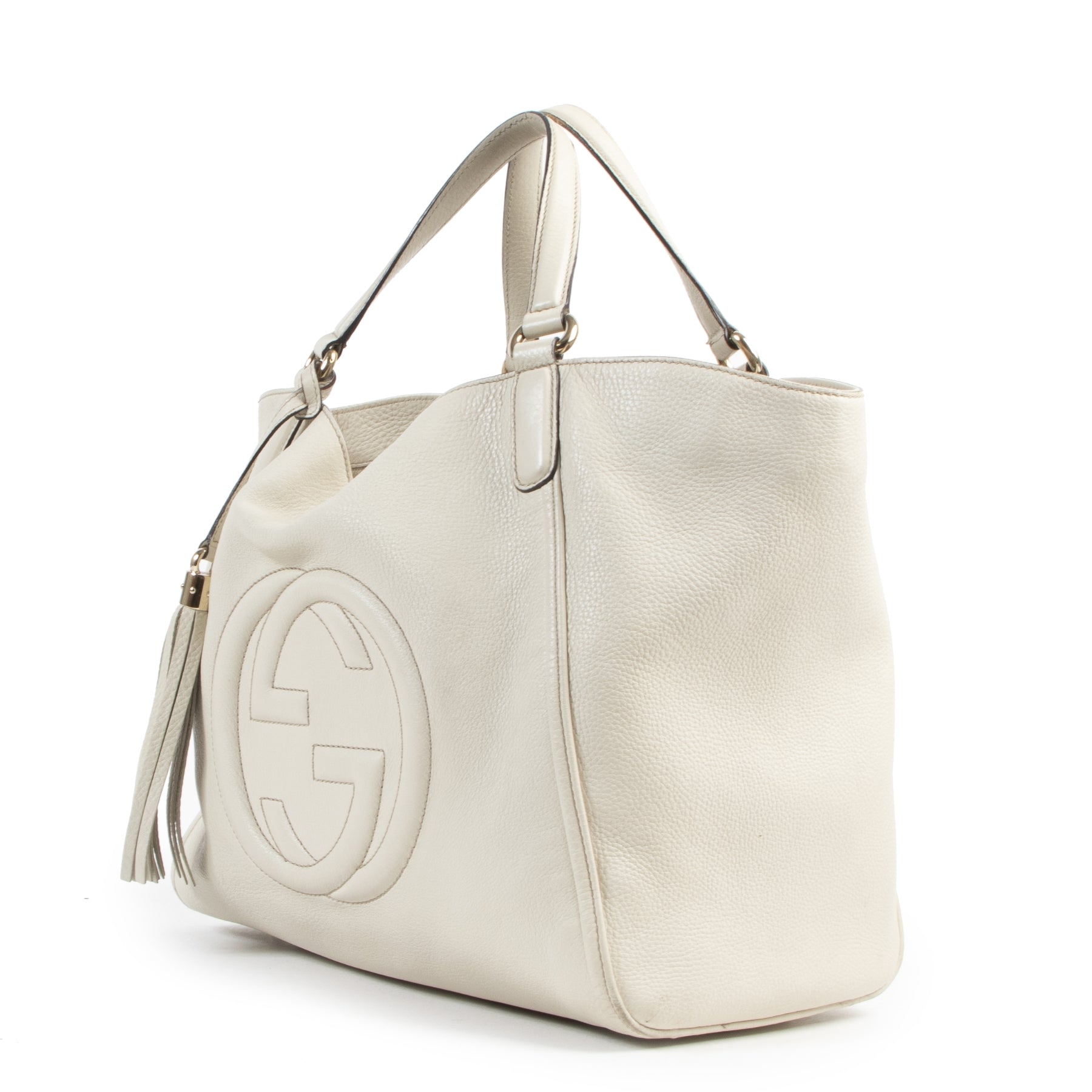 Gucci Soho Cream Shopper Bag kopen en verkopen aan de beste prijs bij Labellov tweedehands luxe