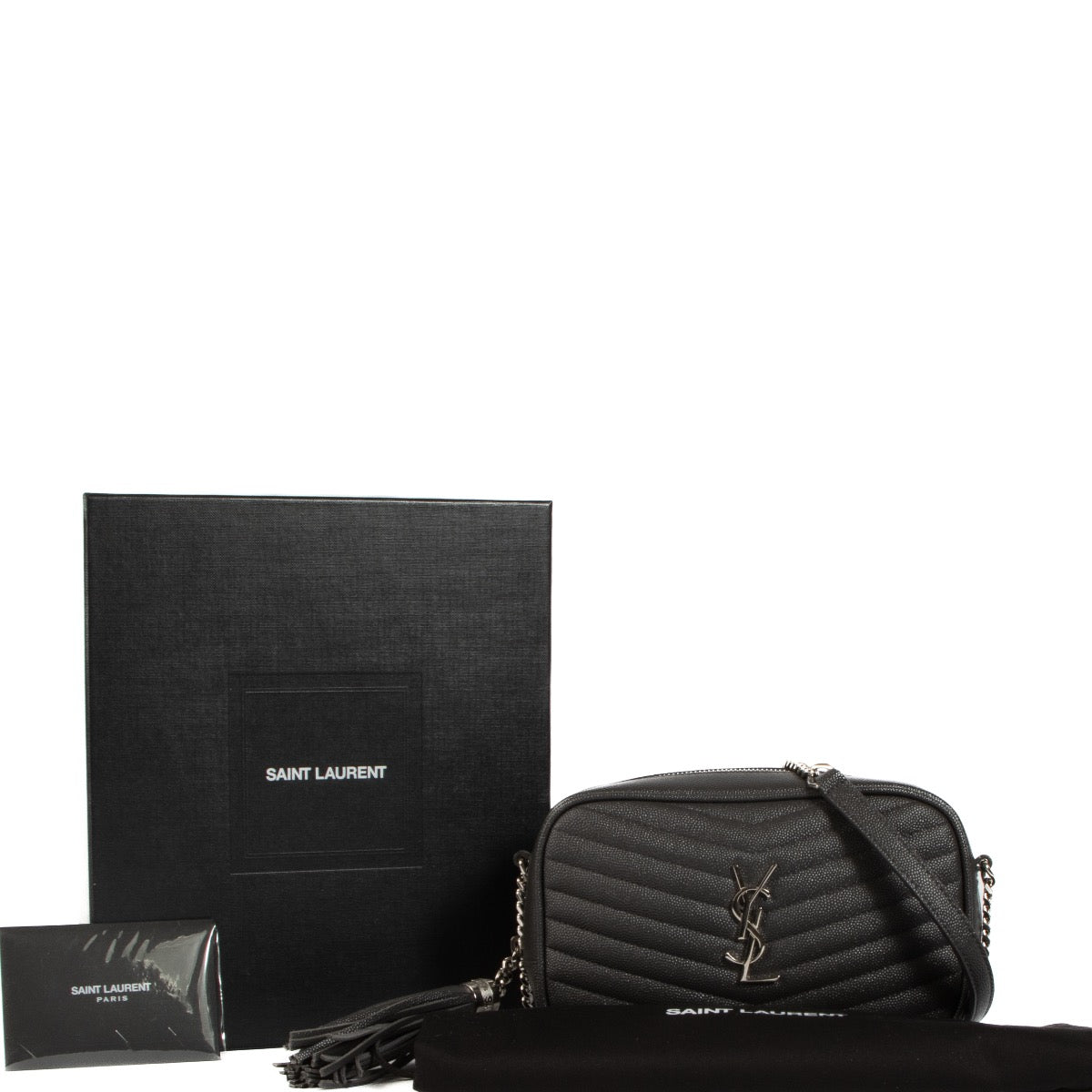 Shop 100% authentic secondhand Saint Laurent Asphalt Lou Camera Bag on Labellov.com