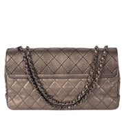 shop safe online your secondhand Chanel Bronze Metallic Quilted Leather Flap Bag