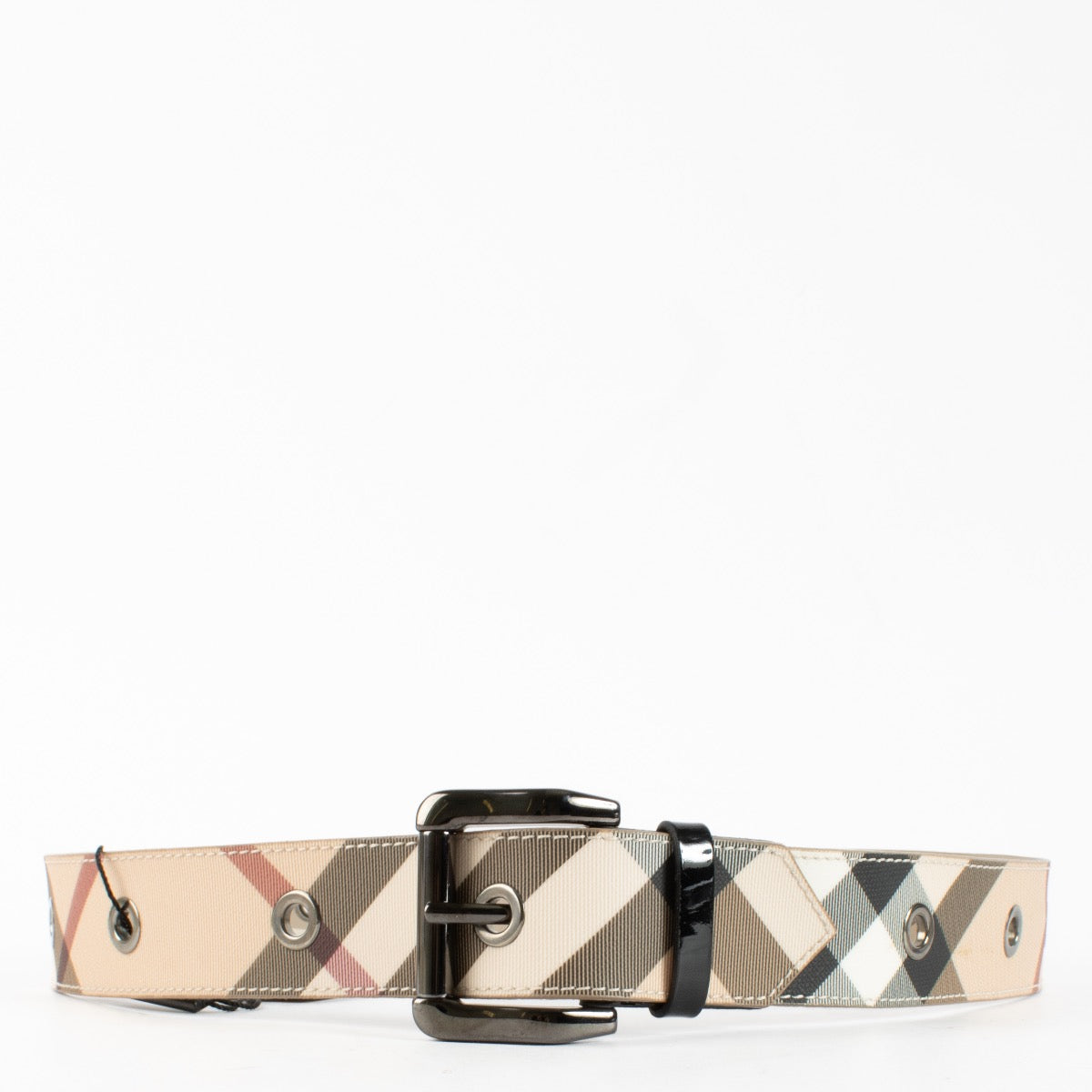 Authentic Second Hand Burberry Nova Check Belt Size 90 on Labellov.com