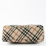 Authentic Second Hand Burberry Wool Nova Check Bag on Labellov.com