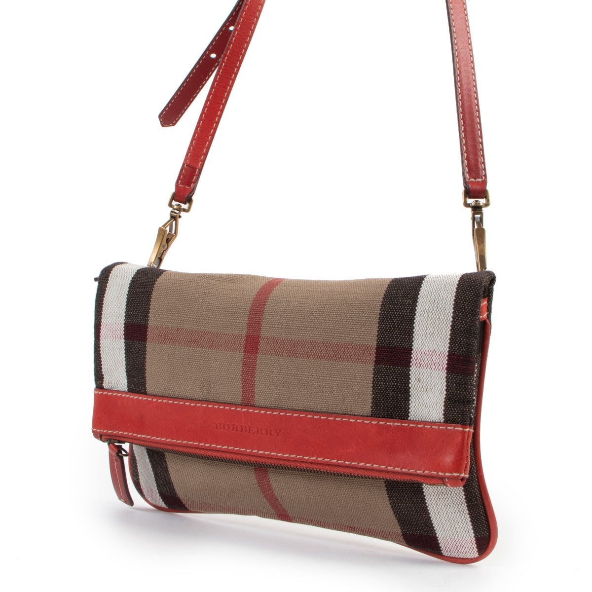 Buy a 100% authentic second hand Burberry Multicolor Crossbody Clutch at Labellov