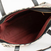 Authentic Second Hand Burberry Wool Nova Check Bag on Labellov.com