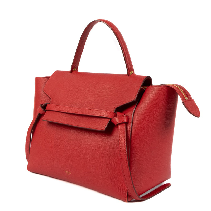 Celine Red Mini Belt Bag