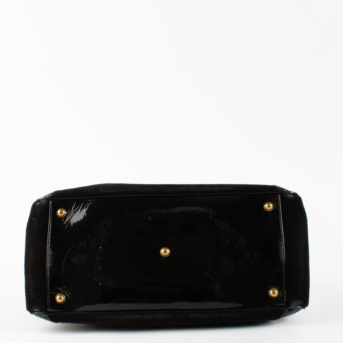 Authentic Second Hand Gucci Black Wave Boston Bag on Labellov.com