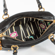 Authentic Second Hand Gucci Black Wave Boston Bag on Labellov.com