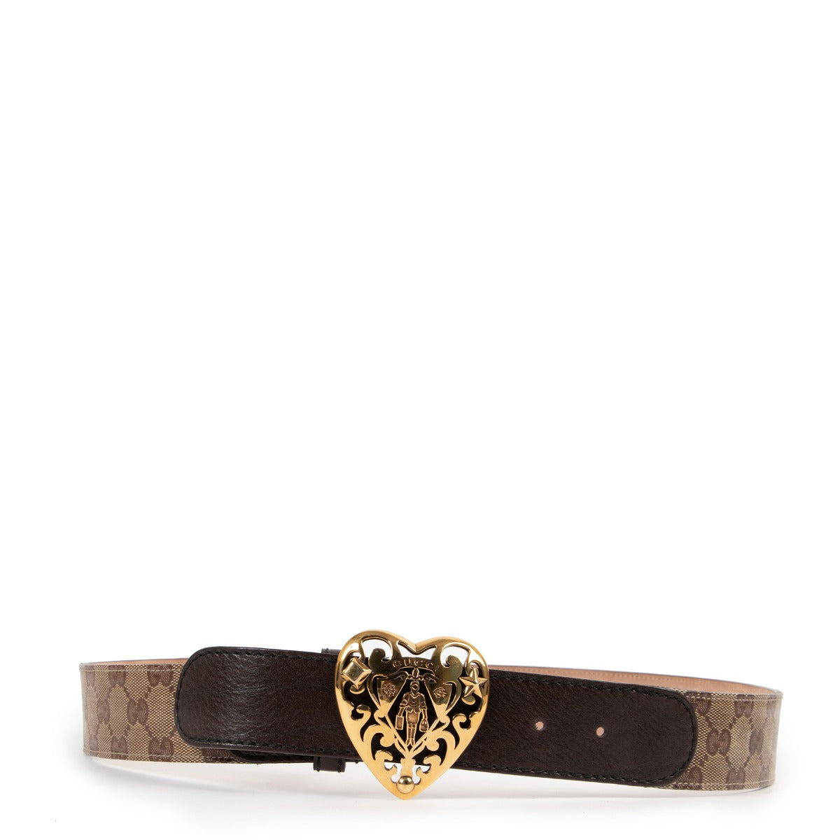 Buy an authentic second hand Gucci Monogram Belt Size 95 at Labellov