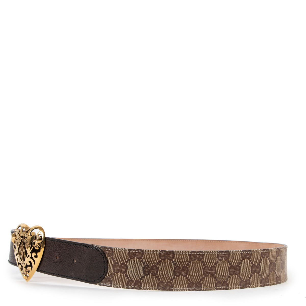 Buy an authentic second hand Gucci Monogram Belt Size 95 at Labellov