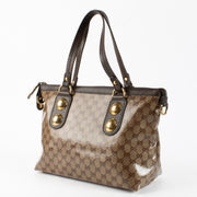 Authentic Second Hand Gucci Monogram Tote Bag on Labellov.com