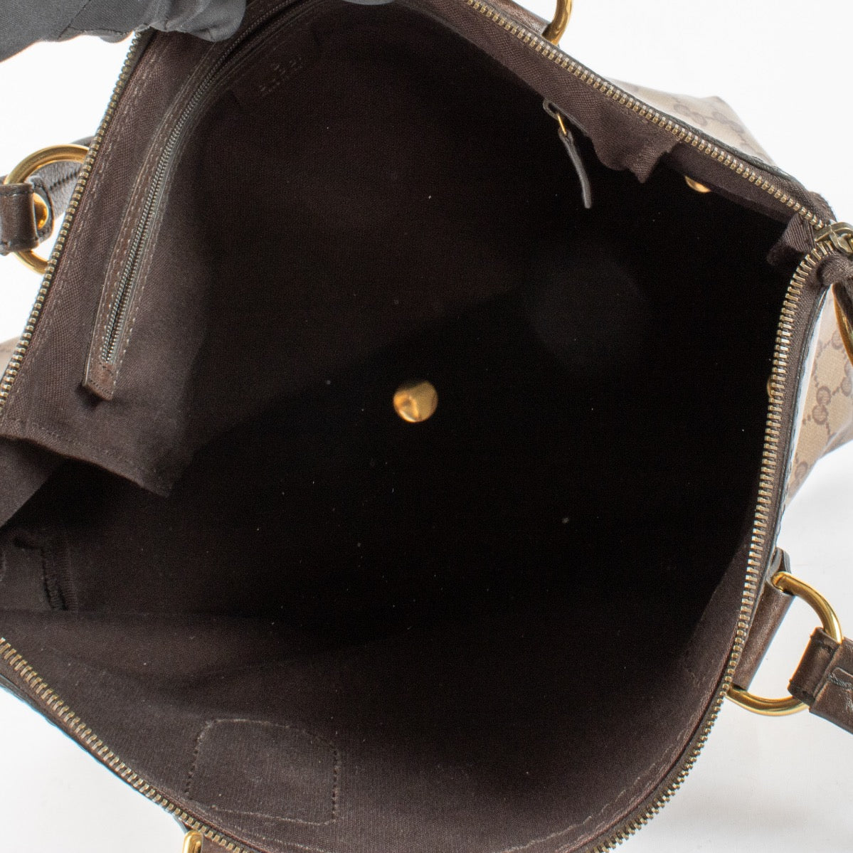 Authentic Second Hand Gucci Monogram Tote Bag on Labellov.com
