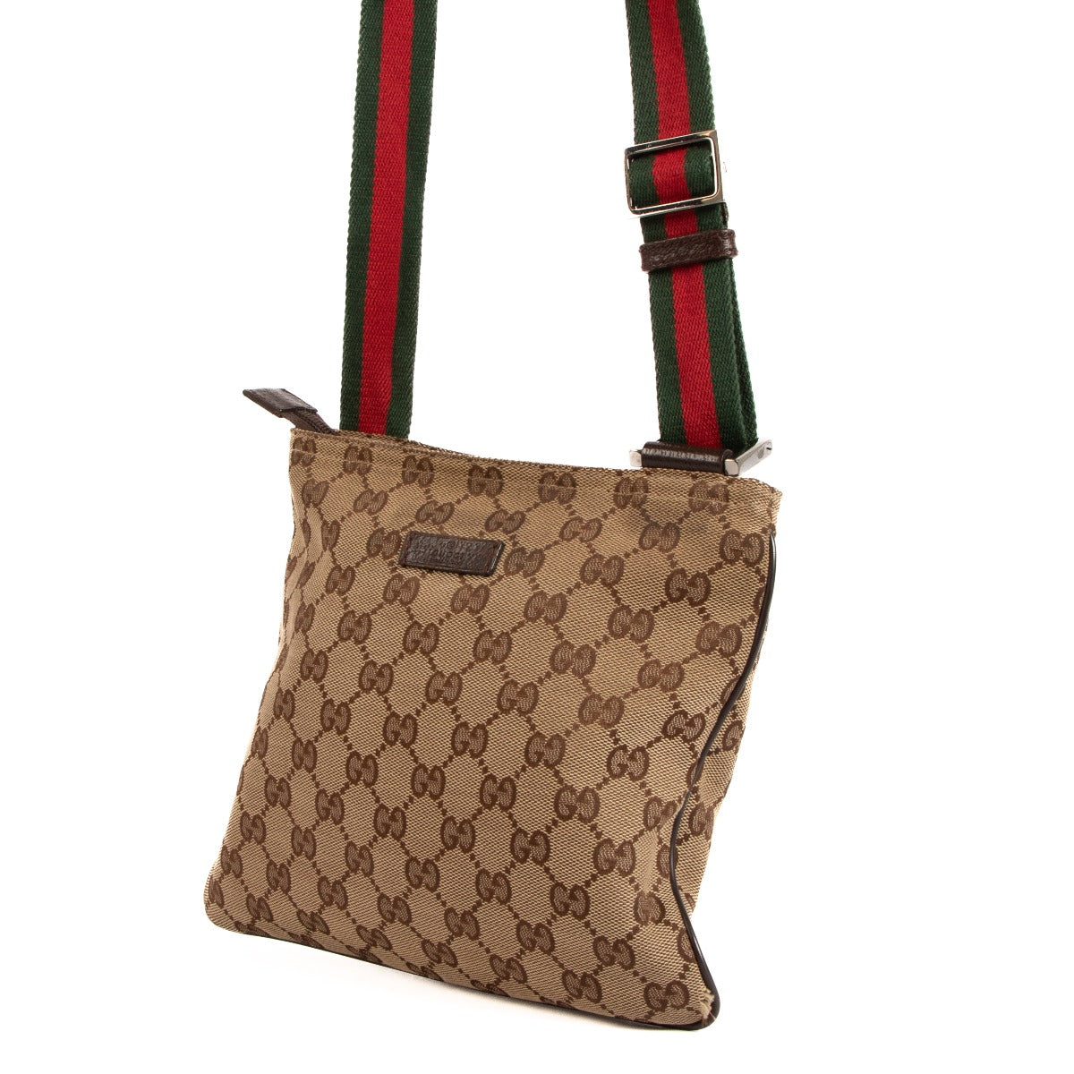 Gucci GG Canvas Web Small Messenger Bag