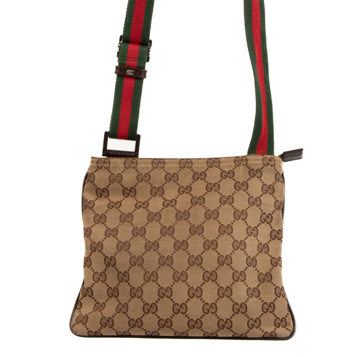 Gucci GG Canvas Web Small Messenger Bag