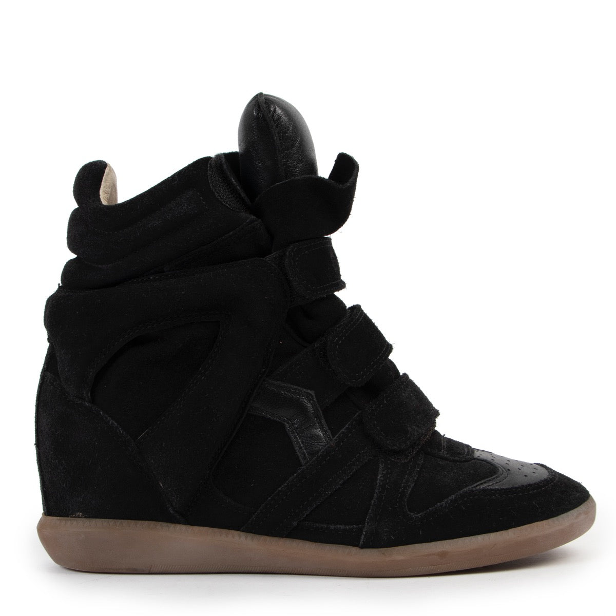Buy an authentic pair of second hand Isabel Marant Black Bekett Sneaker Size 39 at Labellov