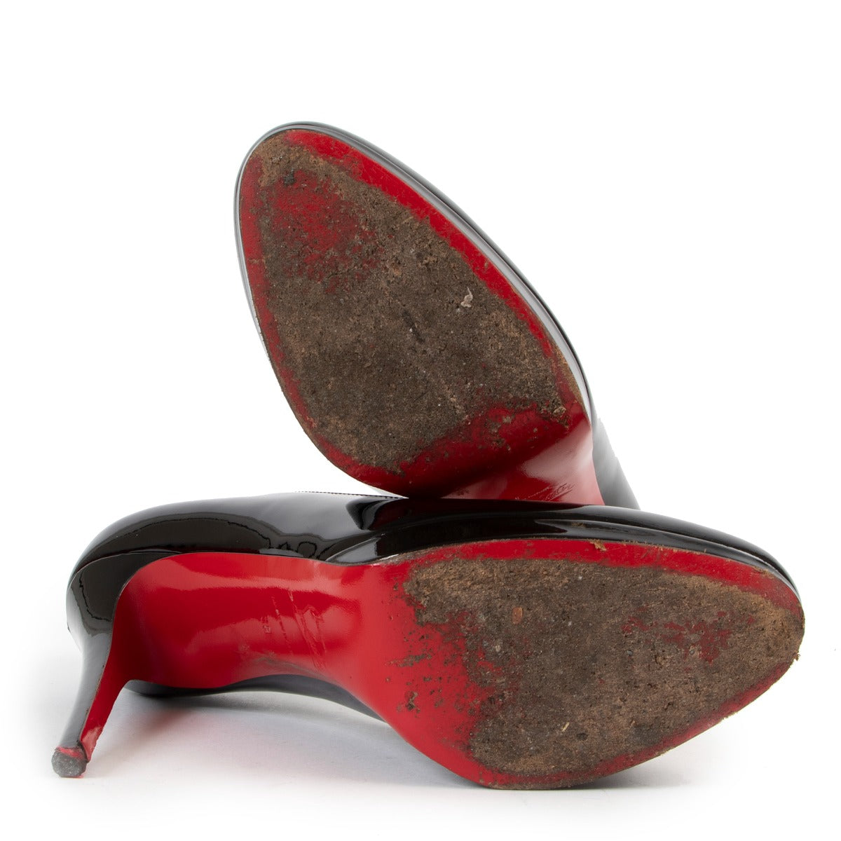 Shop a 100% authentic second hand pair of Christian Louboutin Black Pumps Size 39 at Labellov