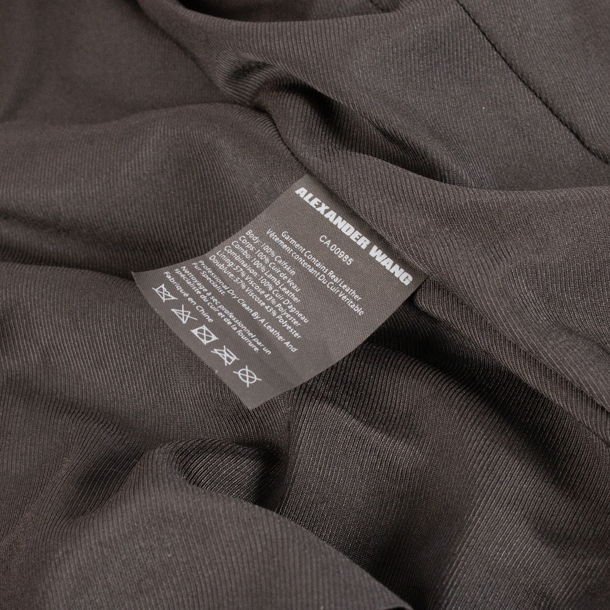 authentic preloved Alexander Wang Leather Biker Jacket on Labellov.com