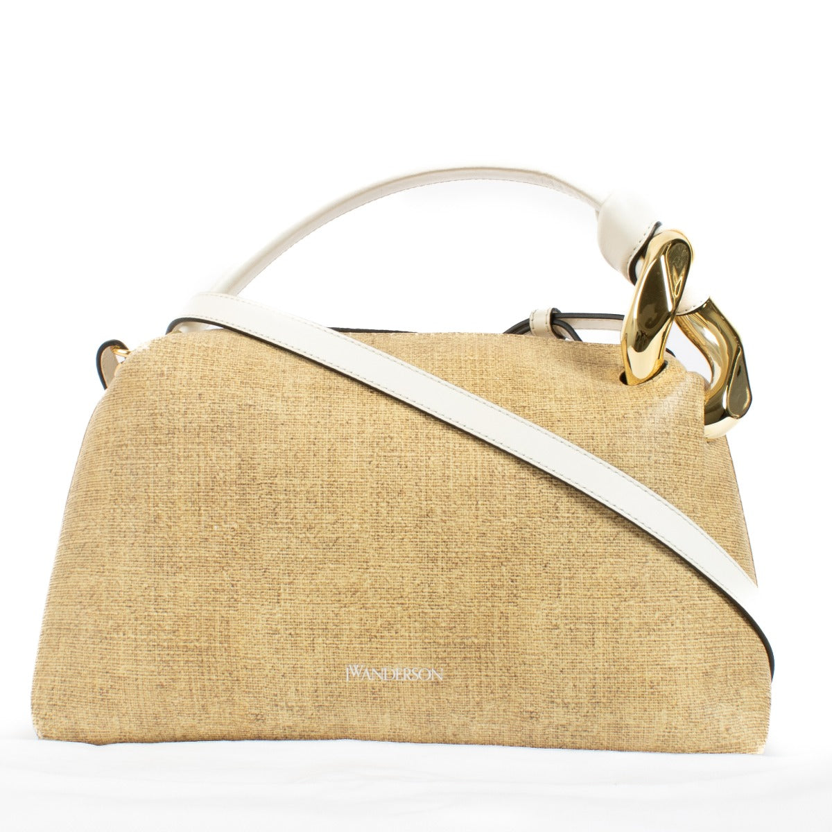 Shop 100% authentic JW Anderson beige Corner Bag on Labellov.com
