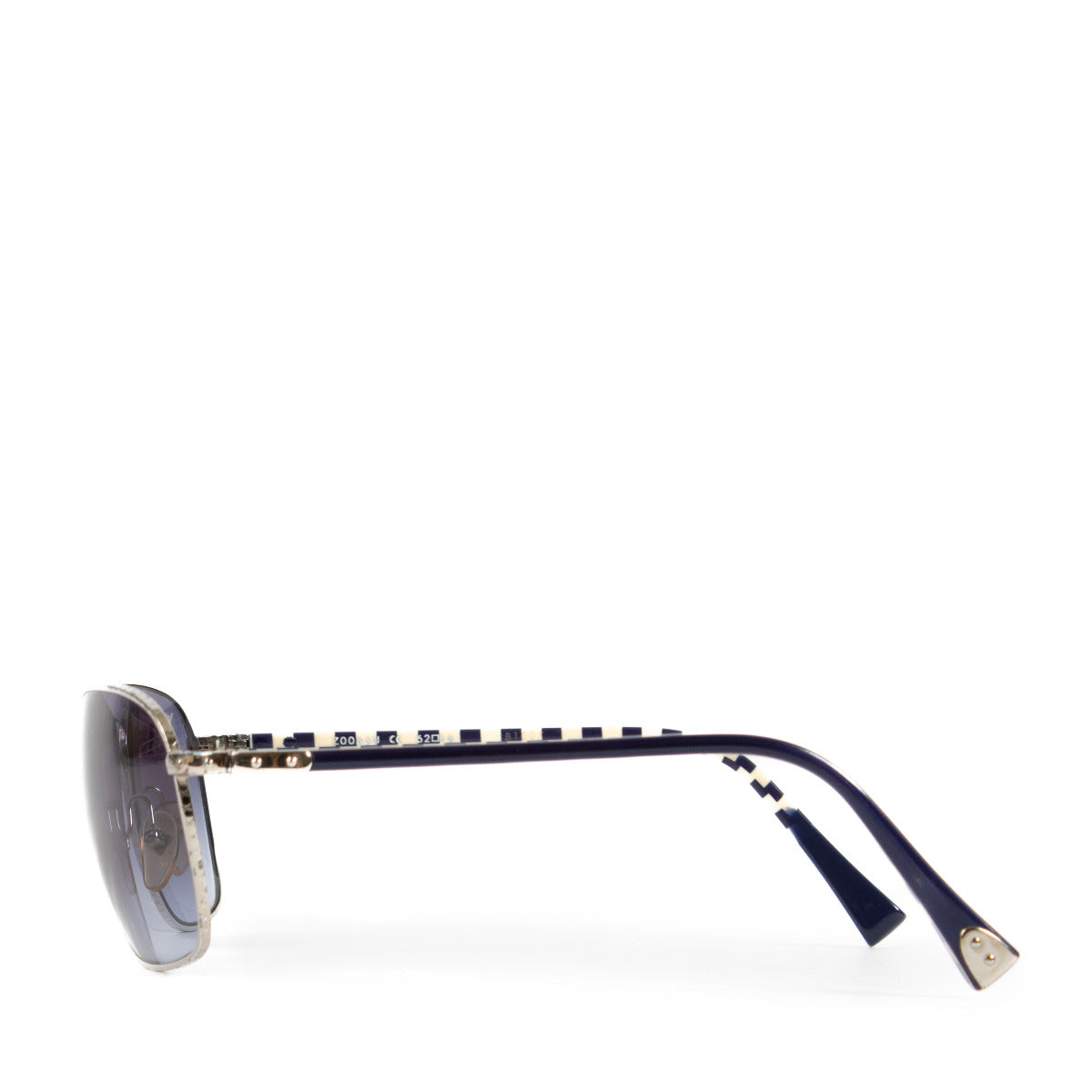 Lunettes de soleil Pilote Conspiration Bleues Louis Vuitton