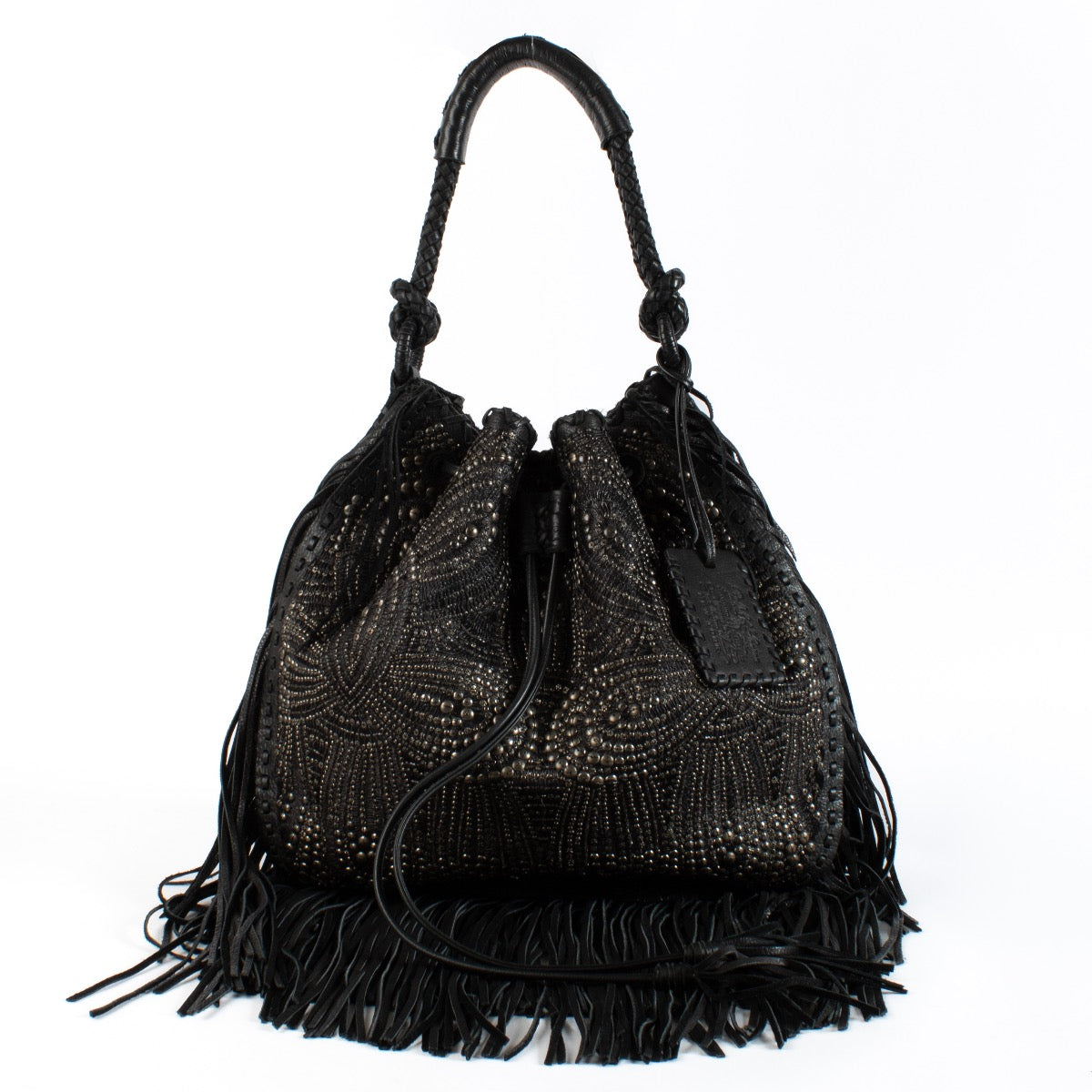 shop 100% authentic second hand Ralph Lauren Collection S/S 2013 Fringed Hobo Bag on Labellov.com