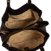 Buy an authentic Bottega Veneta Brown Leather Roma Top Handle on Labellov.com