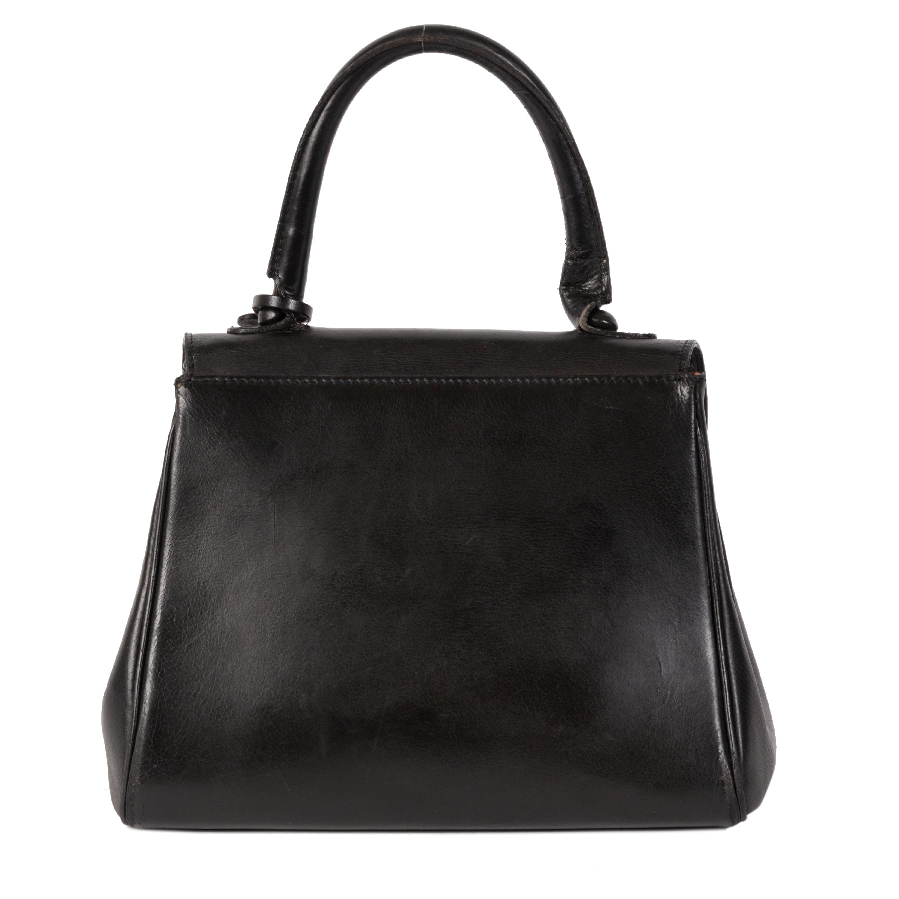 Delvaux Black Brillant PM Bag for sale online at Labellov secondhand luxury