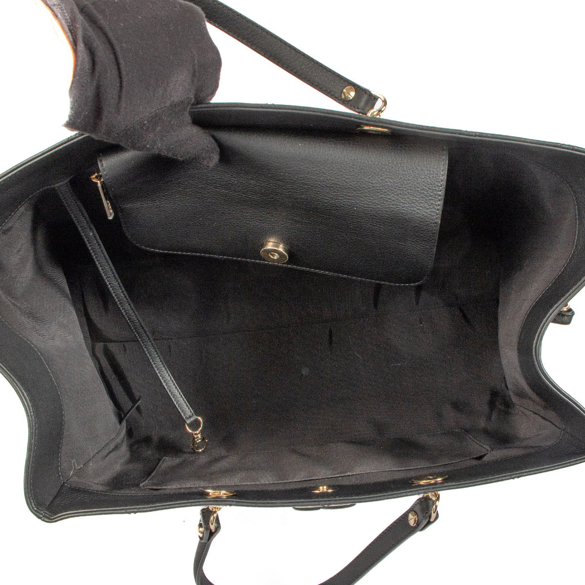 Chanel Black Large Bullskin Shopping Bag