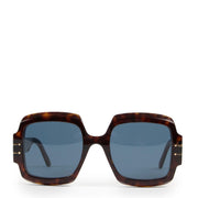 Christian Dior sunglasses, Christian Dior signature sunglasses, Christian Dior sunglasses in very good condition, Dior sunglasses in very good condition, Dior signature sunglasses, Dior brown sunglasses, Dior S1U sunglasses.