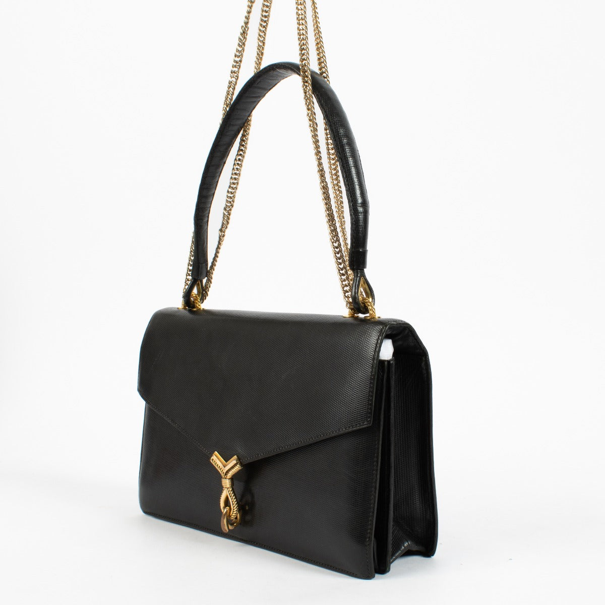 Shop 100% authentic second hand Hermès Black Cordeliere Bag on Labellov.com