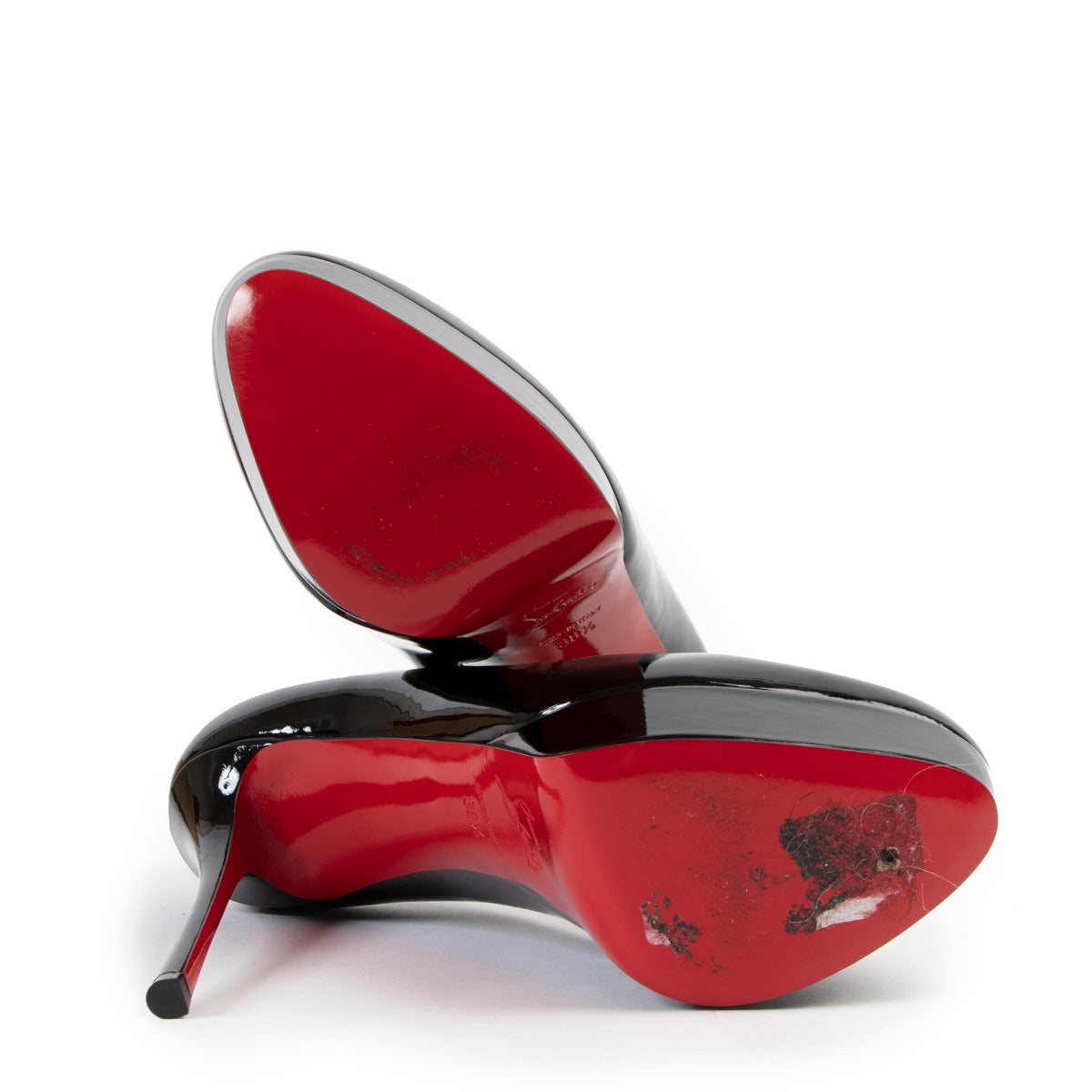 Christian Louboutin plateau pumps, Christian Louboutin pumps, Louboutin pumps, Louboutin plateau pumps, Black Louboutin pumps, Black Christian Louboutin pumps, Preloved Christian Louboutin pumps, Black pumps, Louboutin pumps in very good condition.