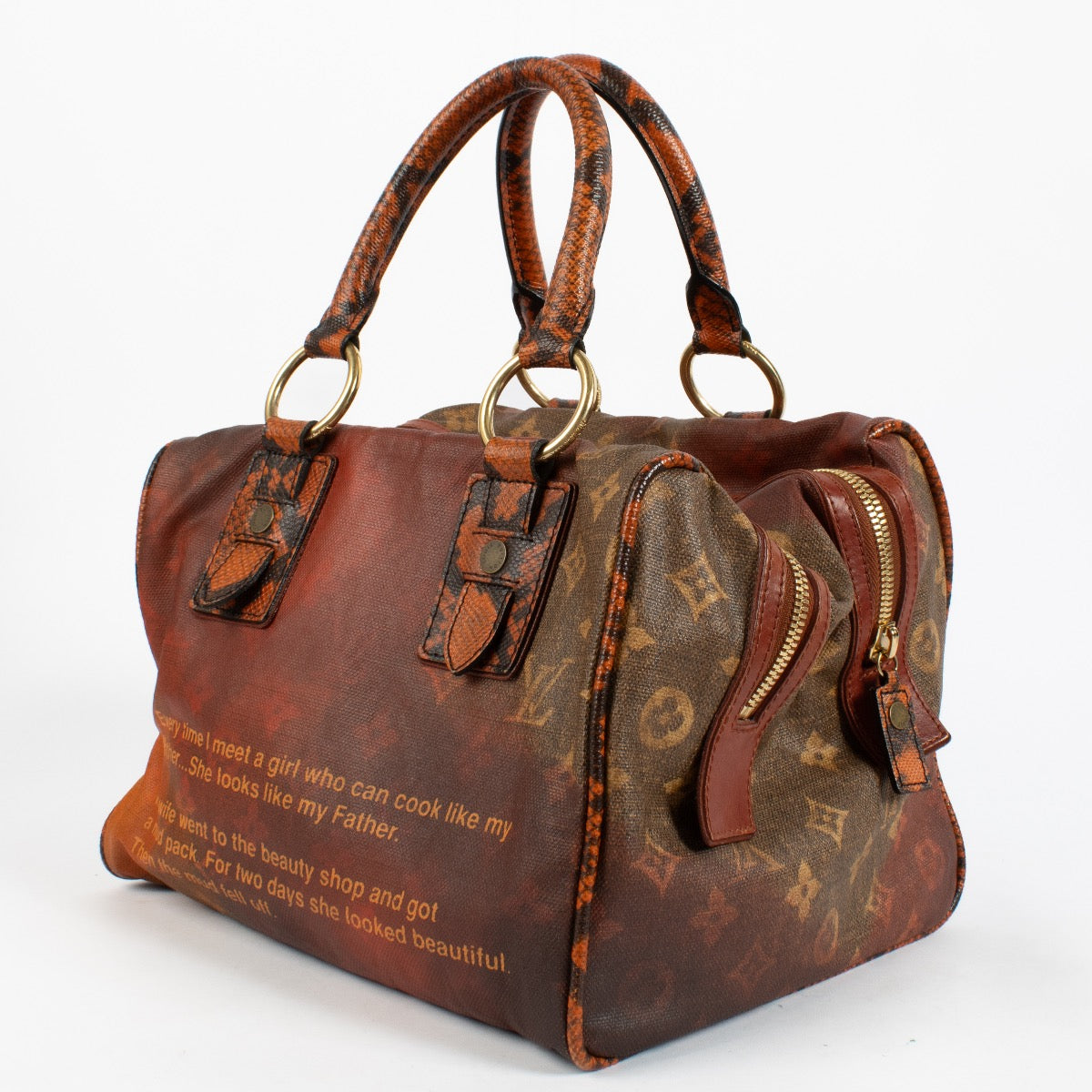 shop 100% authentic second hand Louis Vuitton Richard Prince Jokes Bag on Labellov.com