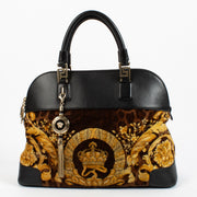 shop 100% authentic second hand Versace Black Barocco Velvet Bag on Labellov.com