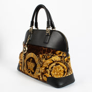 shop 100% authentic second hand Versace Black Barocco Velvet Bag on Labellov.com