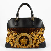 shop 100% authentic second hand Versace Black Barocco Velvet Bag on Labellov.com