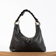 Shop the authentic Gucci Black Sabrina Hobo Shoulder Bag second hand on Labellov.com