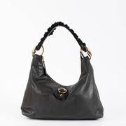 Shop the authentic Gucci Black Sabrina Hobo Shoulder Bag second hand on Labellov.com