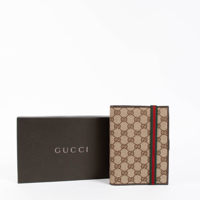 Shop the Gucci Monogram Agenda second hand on Labellov.com