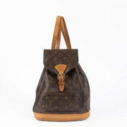 Shop the authentic Louis Vuitton Monogram Montsouris PM Backpack second hand on Labellov.com