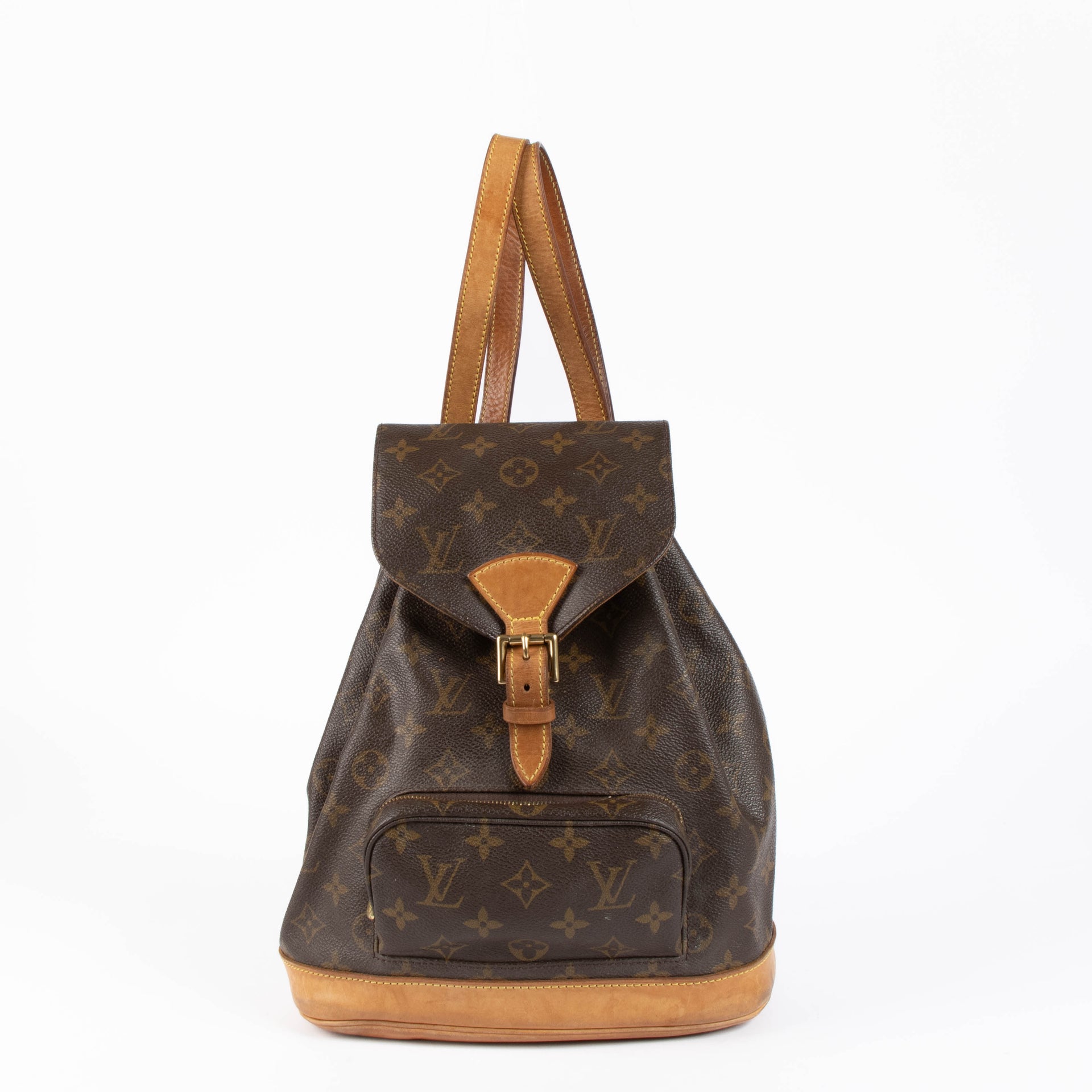 Shop the authentic Louis Vuitton Monogram Montsouris PM Backpack second hand on Labellov.com