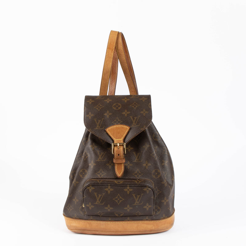 Shop the authentic Louis Vuitton Monogram Montsouris PM Backpack second hand on Labellov.com
