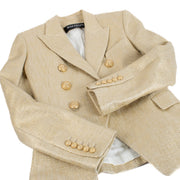 Authentic second hand Balmain Gold 6-Button Jacket on Labellov.com